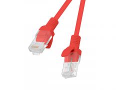 Lanberg PCU6-10CC-0050-R cable de red Rojo 0,5 m Cat6 U/UTP (UTP)