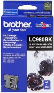 Brother LC-980BK cartucho de tinta 1 pieza(s) Original Negro