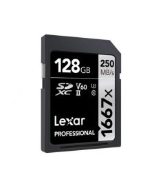 Lexar SDXC, 128 GB UHS-II Clase 10