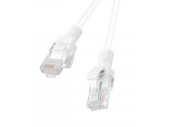 Lanberg PCU5-10CC-0150-W cable de red Blanco 1,5 m Cat5e U/UTP (UTP)