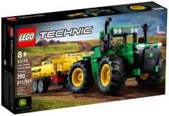 LEGO 42136 Technic, John Deere 9620R 4WD Tractor, Juegos de Granja, Juguete para Niños de 8 Años con Remolque y Trailer