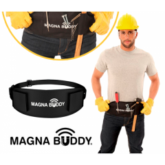 OUTLET Cinturón magnético para herramientas Magna Buddy, diseño ligero y flexible, permite sujetar todo tipo de herramientas, soporta hasta 10 Kg de peso