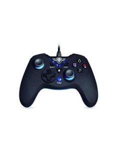 Spirit of Gamer SOG-WXGP mando y volante Negro, Azul USB Gamepad Analógico/Digital PC, Playstation 3