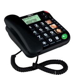 MaxCom KXT480CZ teléfono Teléfono analógico Identificador de llamadas Negro