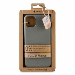 Muvit for change carcasa bambootek compatible con apple iphone 11 pro max clouds