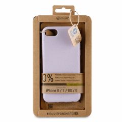 Muvit for change carcasa bambootekcompatible con apple iphone 8/7/6s/6 lila