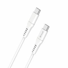 Muvit for change cable tipo c a tipo c 3a 3m blanco