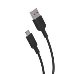 Muvit for change cable usb a micro usb 2,4a 1,2m negro