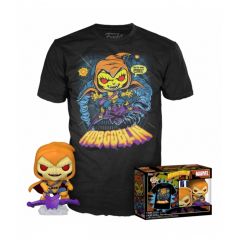 Funko pop marvel spiderman hobgoblin + camiseta exclusiva talla s