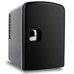 OUTLET Mini frigorifico - nevera denver mfr - 400black con funcion de refrigeracion y calefaccion negro
