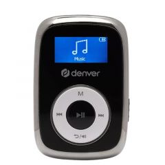 Denver MPS-316 reproductor MP3/MP4 Reproductor de MP3 16 GB Negro, Metálico, Blanco