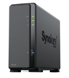 Synology DiskStation DS124 servidor de almacenamiento NAS Escritorio Ethernet Negro RTD1619B