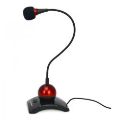 Esperanza EH130 micrófono Negro, Rojo Micrófono para PC