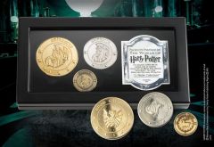 Replica the noble collection harry potter monedas de gringotts expositor