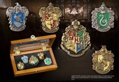 Set de pines harry potter casas de hogwarts