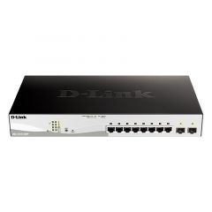 D-Link DGS-1210-10MP switch Gestionado L2/L3 Gigabit Ethernet (10/100/1000) Energía sobre Ethernet (PoE) Negro
