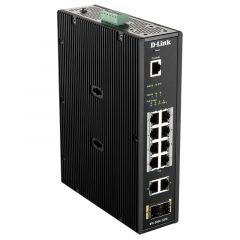 D-Link DIS-200G-12PS switch Gestionado L2 Gigabit Ethernet (10/100/1000) Energía sobre Ethernet (PoE) Negro