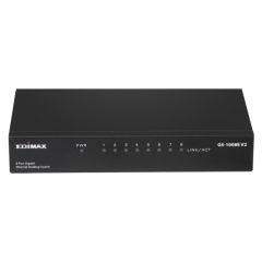 Edimax gs-1008e v2 switch no administrado gigabit ethernet (10/100/1000) negro