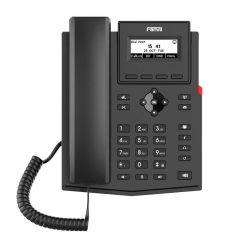 Fanvil X301G teléfono IP Negro 2 líneas LCD