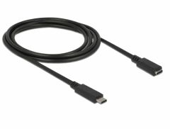 DeLOCK SuperSpeed USB cable USB 2 m USB 3.2 Gen 1 (3.1 Gen 1) USB C Negro