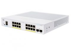 Cisco CBS350-16FP-2G-EU switch Gestionado L2/L3 Gigabit Ethernet (10/100/1000) Plata