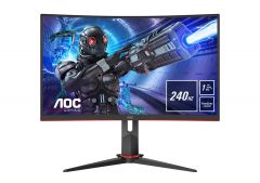 AOC G2 C32G2ZE/BK pantalla para PC 80 cm (31.5") 1920 x 1080 Pixeles Full HD LED Negro, Rojo