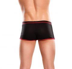 Malepower Lo Rise - Pantalón corto para mejorar la bolsa, talla L, color negro