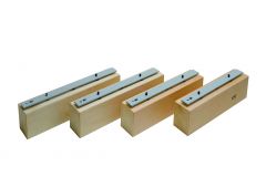 Goldon 10520 sistema de refuerzo de aluminio de color plateado y dorado individual barras de timbre inalámbrico