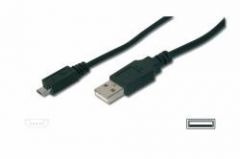 Usb Conn. Cable Tipo A - Micro B 1.8M Usb 2.0 Compatible