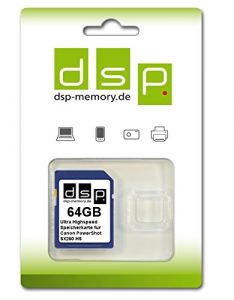 DSP Memory Z de 4051557428409 64 GB ultra tarjeta de memoria de alta velocidad para Canon PowerShot SX260 HS Digital Cámara