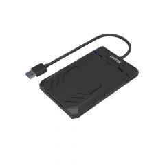 UNITEK Y-3036 caja para disco duro externo Carcasa de disco duro/SSD Negro 2.5"