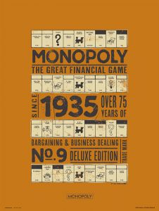 Print 30x40 cm monopoly 1935