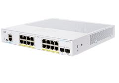 Cisco CBS350-16P-2G-EU switch Gestionado L2/L3 Gigabit Ethernet (10/100/1000) Plata