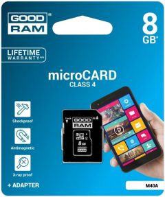 Goodram M40A 8 GB MicroSDHC UHS-I Clase 4