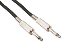 Cable de altavoz - conector de audio 6.35 mm / conector de audio 6.35 mm - mono - 3 m - color azul