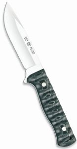Cuchillo Patrol 2034 Miguel Nieto de 25 cms, con hoja de acero de 14,5 cms y mango Mikarta con funda de cuero primera calidad