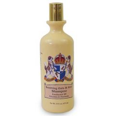Champú de Avena & Aloe Crown Royale, muy hidratante, para perros con pieles sensibles y restaurar mantos estropeados, envase 473 ml