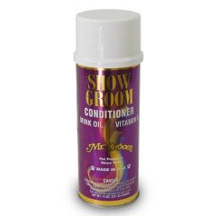 Spray Acondicionador Show Groom, para perros y gatos, excelente abrillantador, antiestético, para razas de pelo corto y largo, envase de 311 gramos