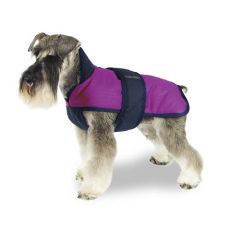 Abrigo - Capa para perros impermeable Confor Color Rosa y Negro disponible en varias tallas 
