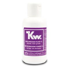 Clorhexidina en polvo de Kw, solución desinfectante, ayuda a la cicatrización, contenido 50 gramos