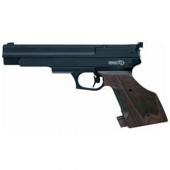 Pistola De Aire Comprimido Compact para Zurdo Calibre 4.5 Mm, superficie rugosa, mira ajustable, Gamo 6111027-I