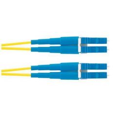Panduit 1m OS2 LC Duplex cable de fibra optica Blue,Yellow - Cable de fibra óptica (1 m, OS2, LC, LC, Male connector / Male connector, Blue,Yellow)