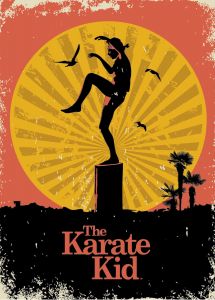 Poster the karate kid sunset