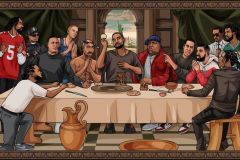 Poster the last supper of hip hop