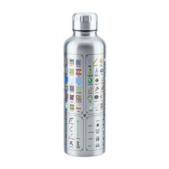 Paladone Minecraft Metal Water Bottle Uso diario 500 ml Acero inoxidable