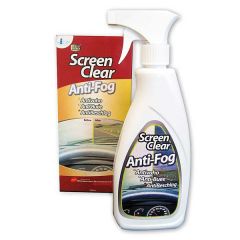 Screen Clear Spray antivaho para vehículos, para clima húmedo o lluvioso, envase de 500 ml, reduce el empañamiento en la superficie tratada, OUT-0644812009075