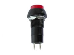 Velleman R1825B/125 interruptor eléctrico Interruptor pulsador Negro, Rojo