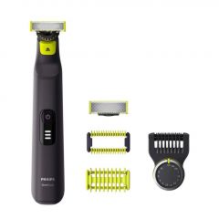Philips oneblade pro qp6541/15 depiladora para la barba mojado y seco negro