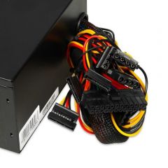 iBox Aurora unidad de fuente de alimentación 600 W 20+4 pin ATX ATX Negro