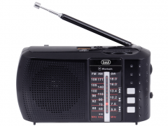 Trevi 0RA7F2000 radio Portátil Analógico y digital Negro